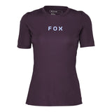 Fox Lady Ranger Wordmark Dark Purple Cycling Jersey | RideHub