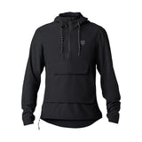 Fox Ranger Wind Pullover Black Cycling Hoodie