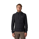 Fox Ranger Wind Pullover Black Cycling Hoodie