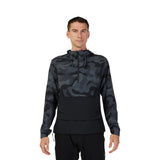 Fox Ranger Wind Pullover Black Camo Cycling Hoodie