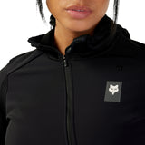 Fox Lady Defend Thermal Black Cycling Hoodie