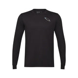Fox Ranger Dr Md Lunar Black Long Sleeve Cycling Jersey | RideHub
