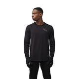Fox Ranger Dr Md Lunar Black Long Sleeve Cycling Jersey | RideHub