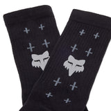 Fox 8 Defend Lunar Black L socks | RideHub