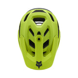 Fox Dropframe Pro Runn Fluo Yellow Bike Helmet