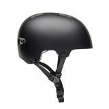Fox Junior Flight Pro Solid Black Bike Helmet