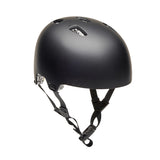 Fox Junior Flight Pro Solid Black Bike Helmet