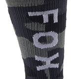 Fox Camo Crew Sock Black Camo | RideHub