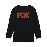 Fox Junior Heritage Black Long Sleeve T-Shirt