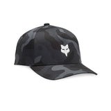 Fox Junior Fox Head Camo 110 Sb Black Camo Baseball Cap