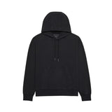 Fox Wordmark Oversized Fleece Po Black Hoodie