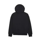 Fox Wordmark Oversized Fleece Po Black Hoodie