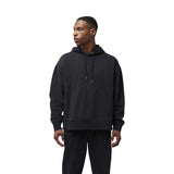 Fox Wordmark Oversized Fleece Po Black Hoodie