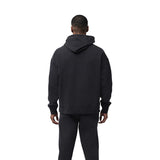 Fox Wordmark Oversized Fleece Po Black Hoodie