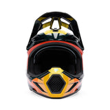 Fox V3 Rs Grid Black/orange helmet