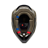 Fox V3 Fade Brown/Black Helmet