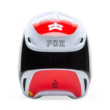 Fox V1 Flow Helmet White/Red
