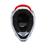Fox V1 Flow Helmet White/Red