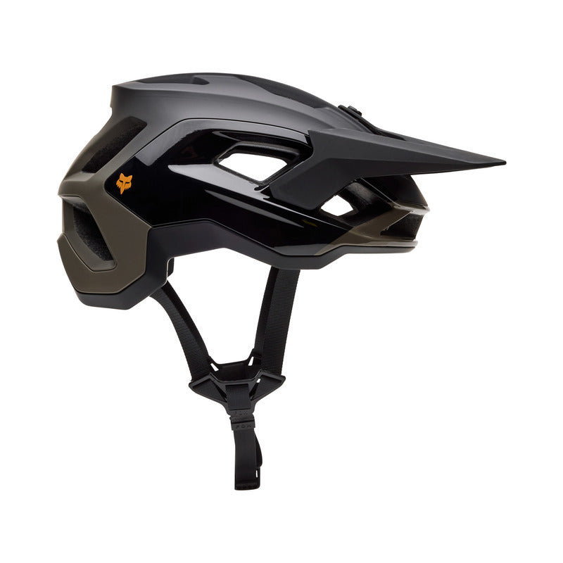Fox Speedframe Pro Backfade Black Bike Helmet