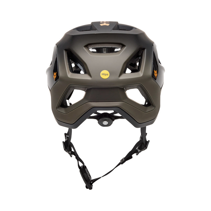 Fox Speedframe Pro Backfade Black Bike Helmet