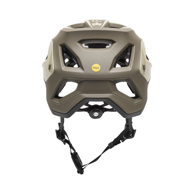 Fox Speedframe Pro Defy Cream Bike Helmet