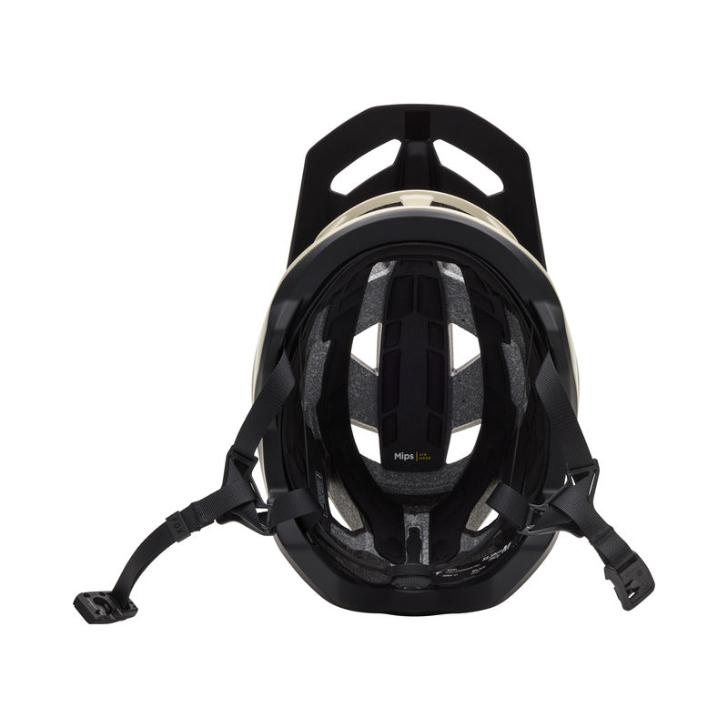 Fox Speedframe Pro Defy Cream Bike Helmet