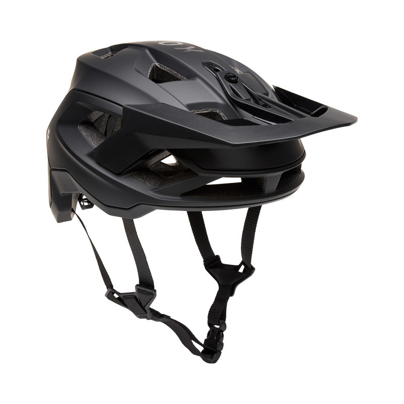 Fox Speedframe Solid Black Bike Helmet