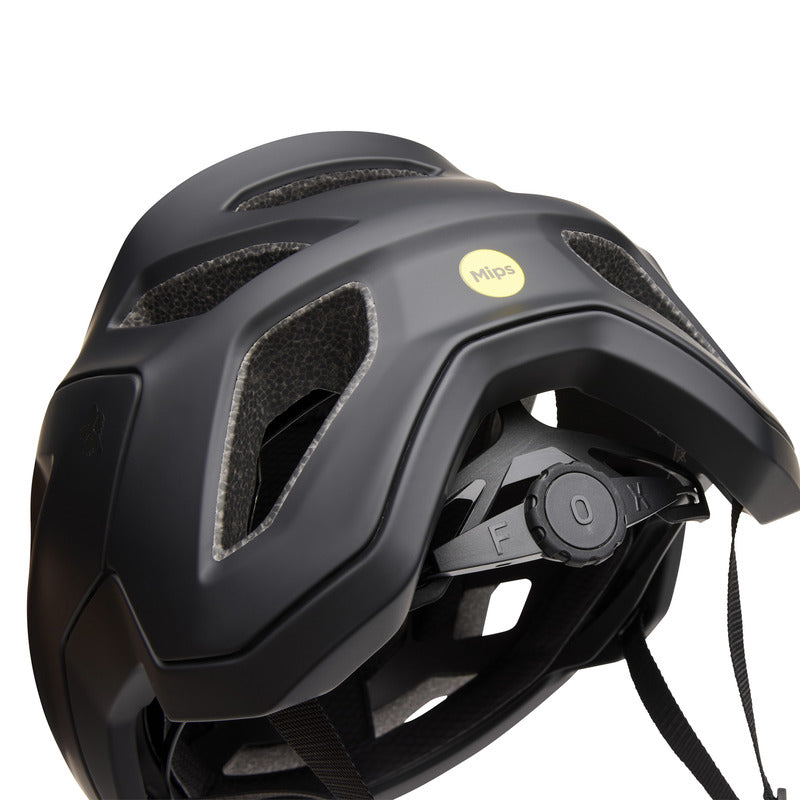 Fox Speedframe Solid Black Bike Helmet