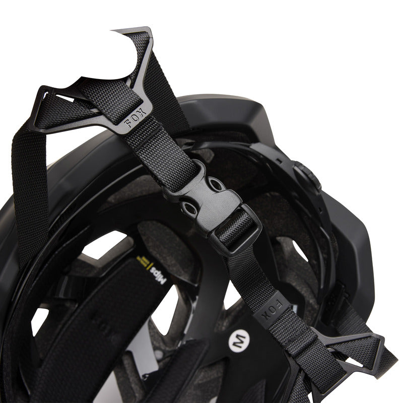Fox Speedframe Solid Black Bike Helmet