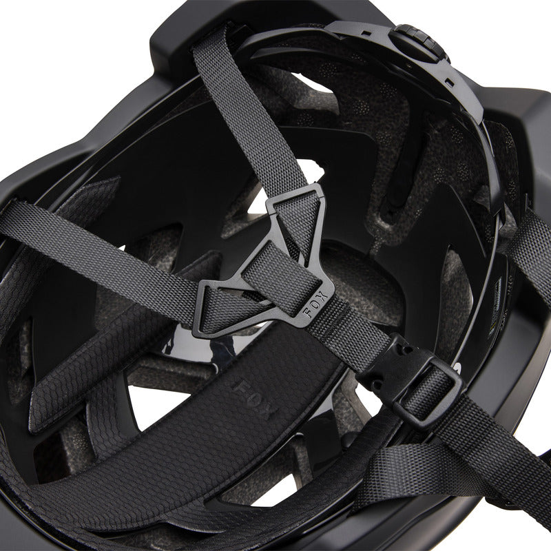 Fox Speedframe Solid Black Bike Helmet