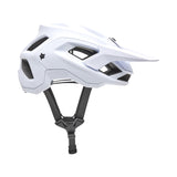 Fox Speedframe Solid White Bike Helmet