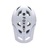 Fox Speedframe Solid White Bike Helmet