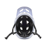 Fox Speedframe Solid White Bike Helmet