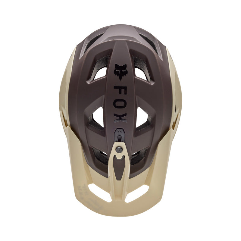 Fox Speedframe 5050 Cream Bike Helmet