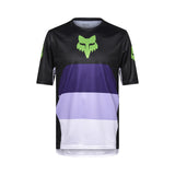 Fox Ranger Grid Black Cycling Jersey | RideHub