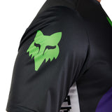 Fox Ranger Grid Black Cycling Jersey | RideHub