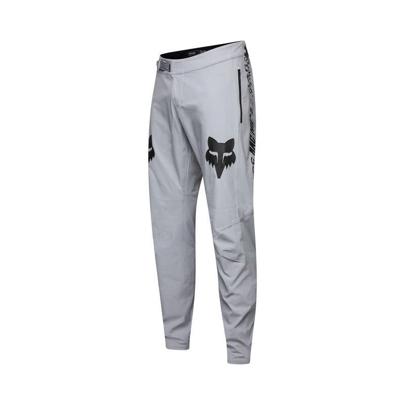 Fox Ranger Grid Steel Grey Cycling Pants | RideHub