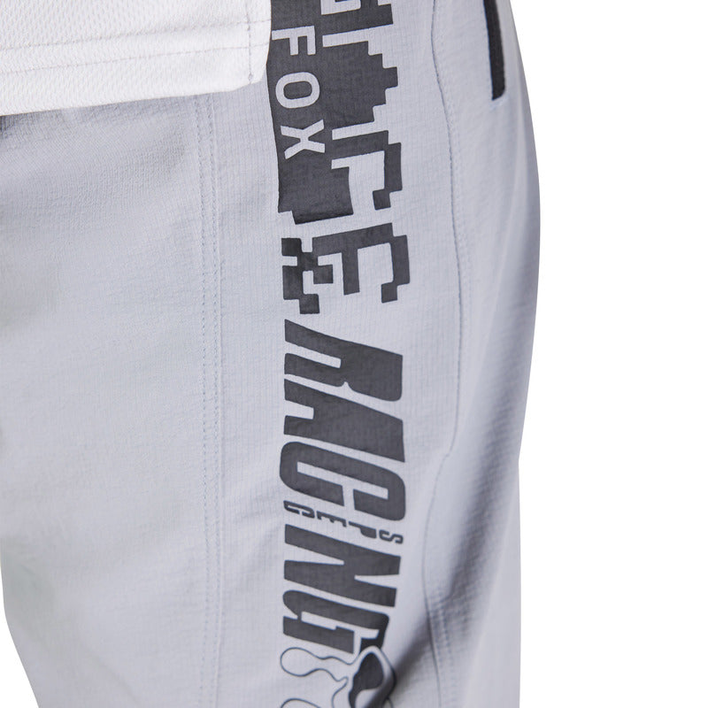 Fox Ranger Grid Steel Grey Cycling Pants | RideHub