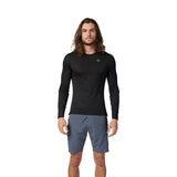 Fox Ascent Black Long Sleeve Cycling Jersey | RideHub