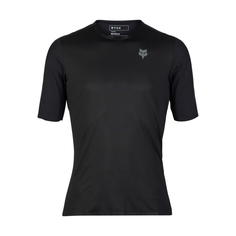 Fox Flexair Ascent Black Long Sleeve Cycling Jersey | RideHub