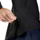 Foxranger Wind Pullover Black Cycling Hoodie