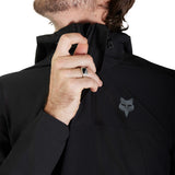Foxranger Wind Pullover Black Cycling Hoodie