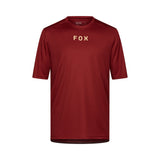 Fox Ranger Wordmark Rust Cycling Jersey | RideHub