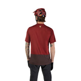 Fox Ranger Wordmark Rust Cycling Jersey | RideHub