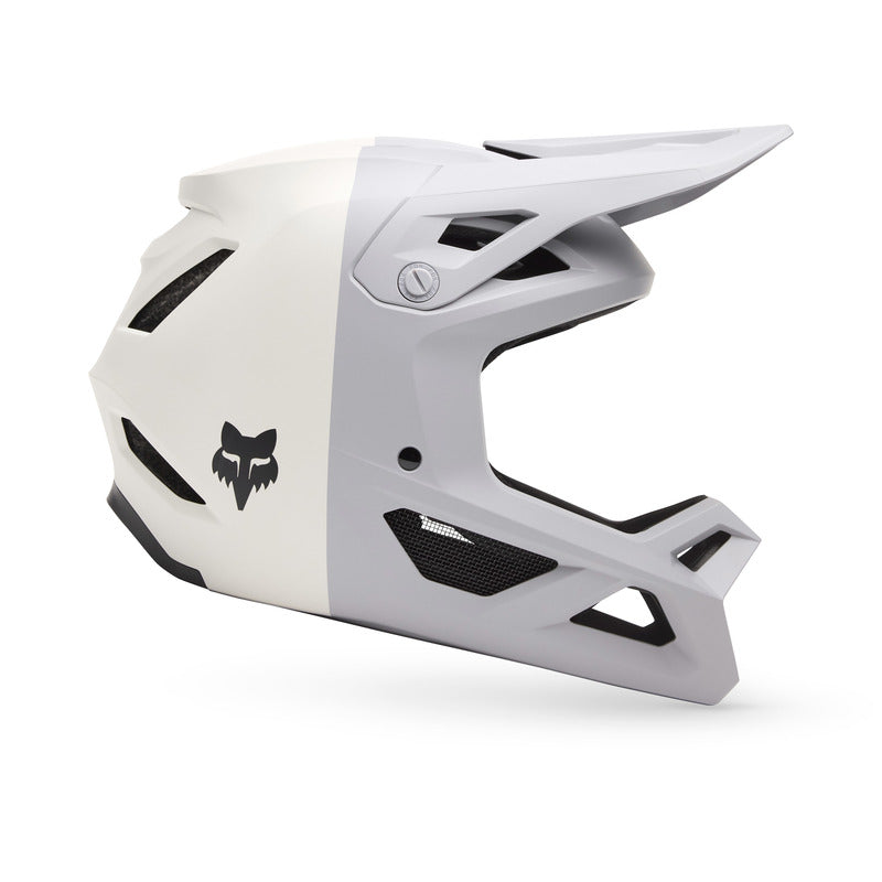 Fox Junior Rampage 5050 Light Grey Bike Helmet