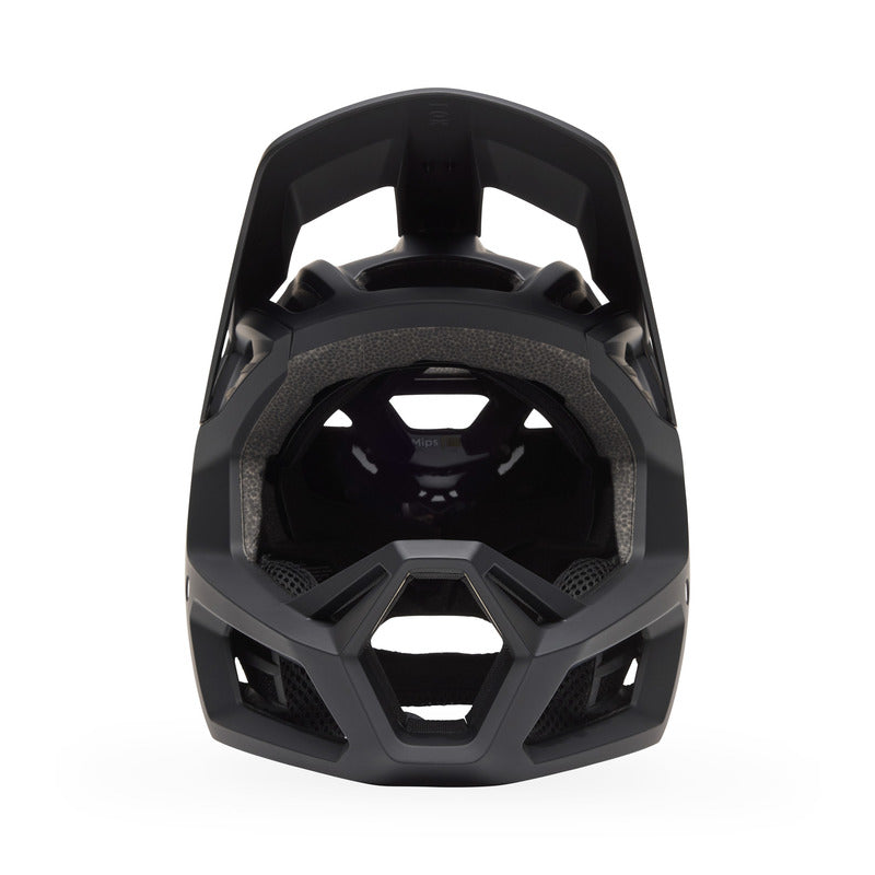 Fox Junior Proframe Mt Blk Ce Matte Black Bike Helmet