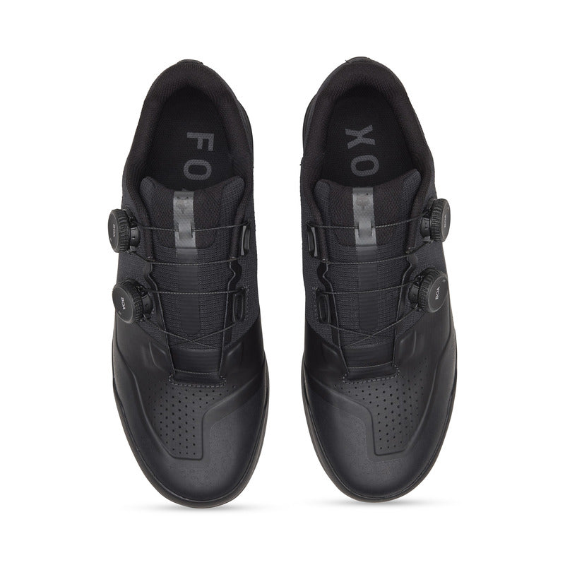 Fox Union Boa Flat Black Shoes