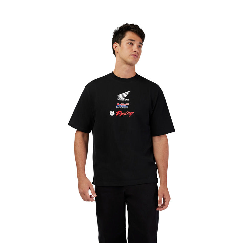 FOX HONDA OVERSIZED BLACK T-SHIRT