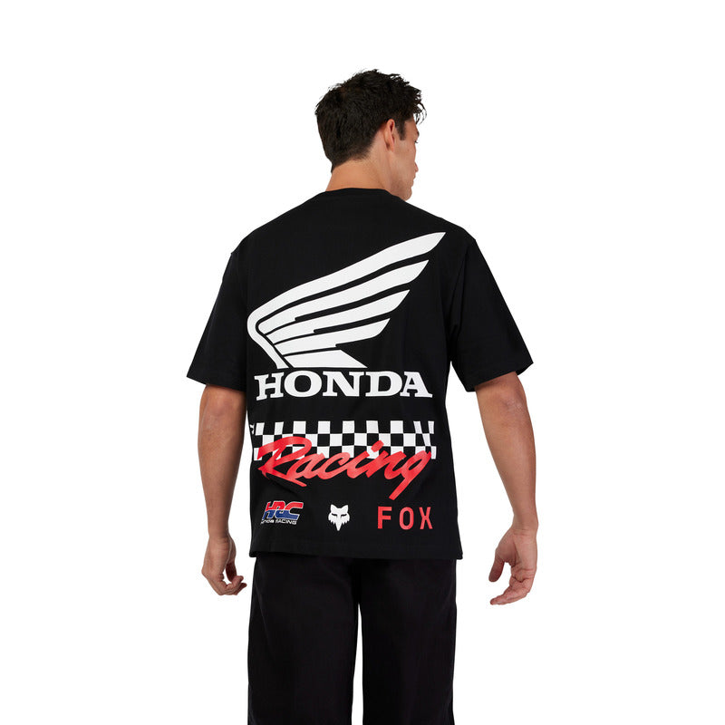 FOX HONDA OVERSIZED BLACK T-SHIRT