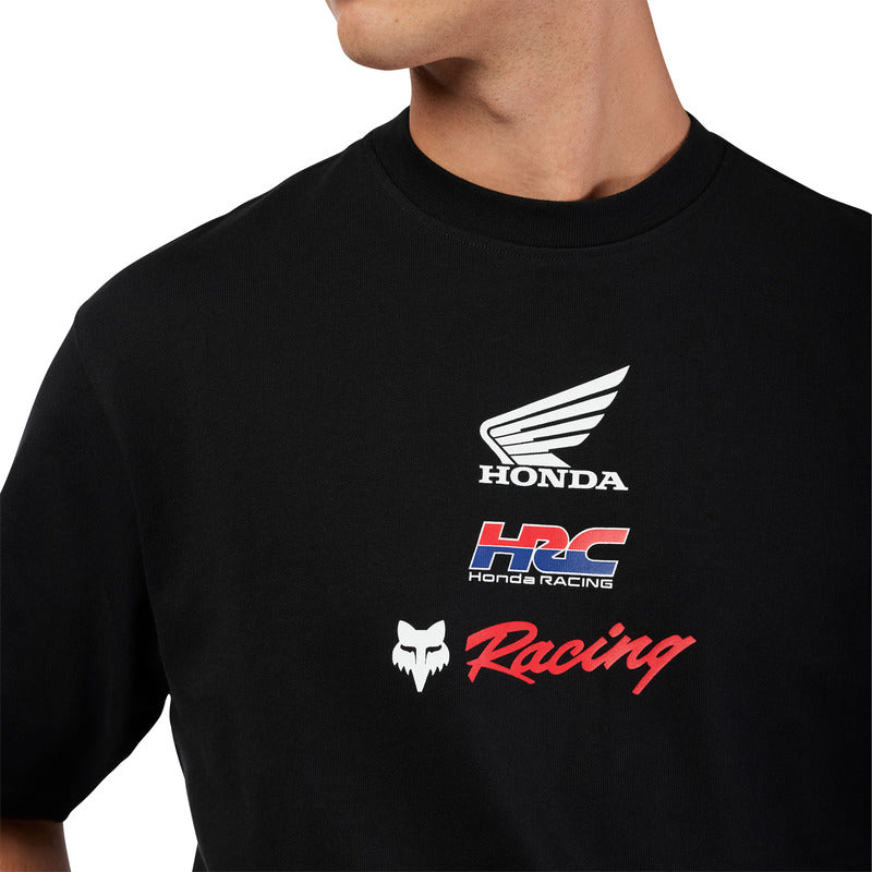 FOX HONDA OVERSIZED BLACK T-SHIRT